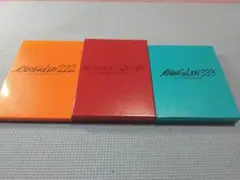 エヴァンゲリオン新劇場版 DVD ブルーレイ3本セット　序破Q　特装版　サントラ