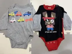 【２点セット】GAP HARAJUKU MINI 長袖ロンパース　70