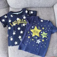 ベビーTシャツ　２枚セット　90cm