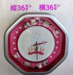 ハローキティ掛時計 キティ八角掛け時計サンリオSANRIO稼働品