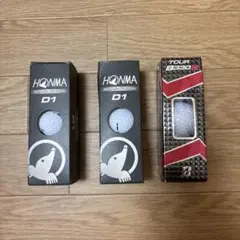 【新品未使用】HONMA D1 ゴルフボール 2スリーブ