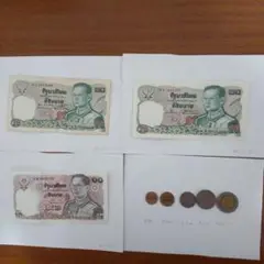 旧紙幣　タイバーツ　1000×1枚　100×3枚　20×8枚 タイバーツ紙幣｜Yahoo!フリマ（旧PayPayフリマ）
