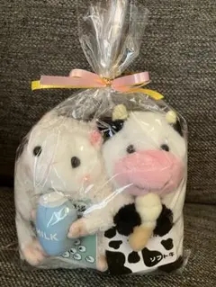 小岩井農場 ソフト牛 ミルキー羊 ぬいぐるみセット 売店からのお知らせです♪ 「ミルキー羊 1,100円 」と「ソフト牛