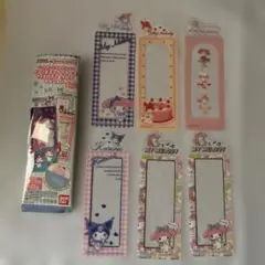 ブックマークコレクション　サンリオ　マイメロディ&クロミ　スペシャル　6枚セット