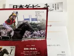 日本ダービーキャンペーン当選品　クロワデュノール