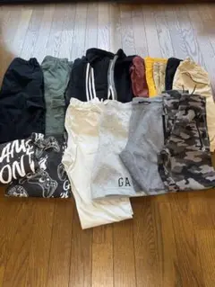 男の子　子供服　160サイズ　まとめ売り　ズボン　スウェット半ズボン15セット