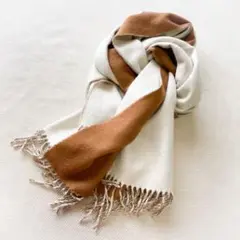 美品 johnstons ジョンストンズ カシミヤ 大判 ストール マフラー