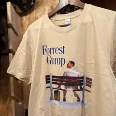 映画 フォレストガンプ Forrest Gump Tシャツ サイズL アイボリー