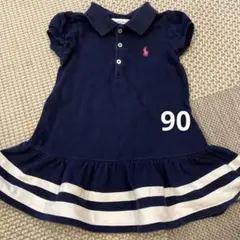 Ralph Lauren ネイビー ワンピース 24M