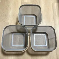 IKEA イケア RISATORP リーサトルプ グレー 3個セット