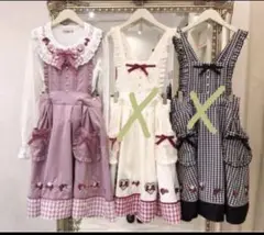 ゆあ様 Amavel Strawberry Basket ジャンスカ