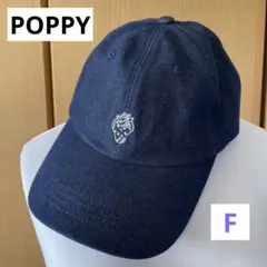 【新品未使用】poppy ポピーロゴキャップ(オフホワイト)あさぎーにょ 新品未使用】poppy ポピーロゴキャップ(オフホワイト)あさぎー