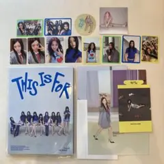 TWICE　アルバム　 THIS IS FOR　THIS ver. ツウィセット
