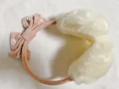 ●メタモルフォーゼ● リボンイヤーマフ ピンク