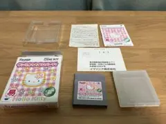 サンリオうらないパーティ 箱説ハガキ付き　ゲームボーイ　動作確認
