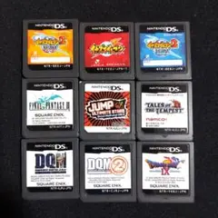 【オークション】 DS ソフトのみ 9本セット A9