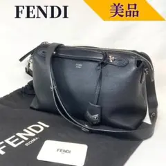 【美品】フェンディ レザー バイザウェイ 2way ハンド ショルダーバッグ 黒