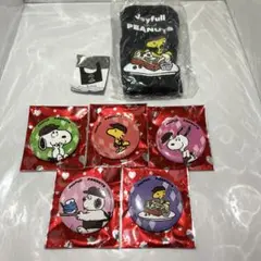 ジョイフルスヌーピーコラボ　缶バッジ おまけ