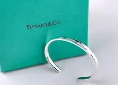 極美品 Tiffany & Co ティファニー＆コー 開口銀ブレスレット