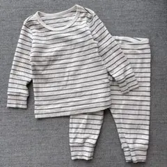 長袖リブTシャツ&レギンスパンツ 上下セット75cm H&M