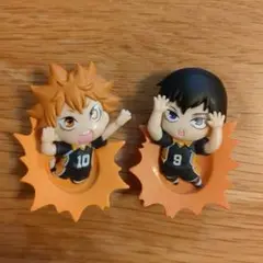ハイキュー 日向 影山 フィギュアマグネット セット