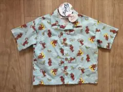 おさるのジョージ　半袖　シャツ　襟付きシャツ　90 新品