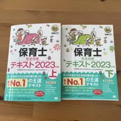 保育士完全合格テキスト2023 上下セット