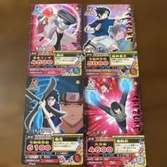 NARUTO疾風伝ナルティメットミッションセット　うちはサスケ　多由也　シズネ