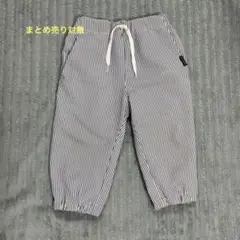 petit main ストライプ パンツ 80センチ　[まとめ売り450円]