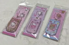 ハローキティ　スライドガラケーキーホルダー　3種セット