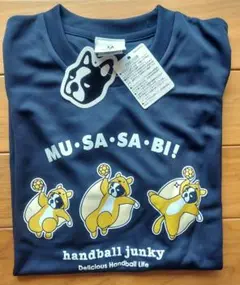 新品【クラウディオパンティアーニ】ハンドボールシャツ S ネイビー
