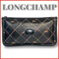 極美品 LONGCHAMP クラッチバッグ セカンドバッグ