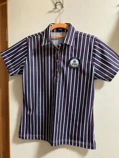 【美品】OPST ストライプポロシャツ レディースMサイズ