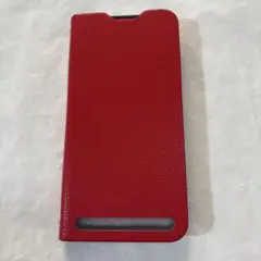 SoftBank シンプルスマホ7 手帳型 スマホケース ソフトバンク 赤