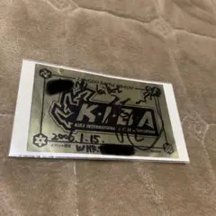 斬撃バトル騎刃王 K•I•B•A イベント限定シール サイン入り
