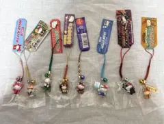 ハローキティ　ご当地ストラップ　8ヶセット