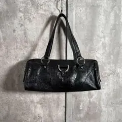【00s_Archive】4°C Crocodile Citybag 平成ギャル