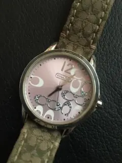 COACH クラシック シグネチャー ピンク