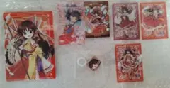 東方Project　博麗霊夢　まとめ売り　ウエハース　クリアカード