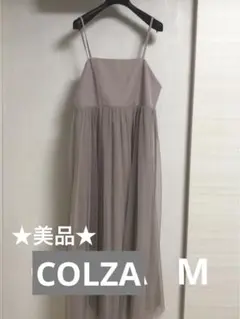 ★美品★COLZA コルザ　サロペットスカート　ベージュピンク　レディース　M