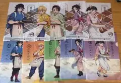 鬼滅の刃 クリアポスター A4クリアファイル 全10種セット セブンイレブン