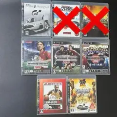 ❣️PS3ソフト まとめ売り グランツーリスモ ウイイレ 計6本セット