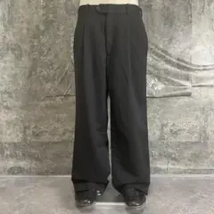 Vintage〈2タックスラックス 90s TALON ルーズ ブラック系〉