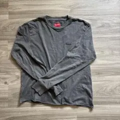 supreme ロングtシャツ　ロンt 短丈