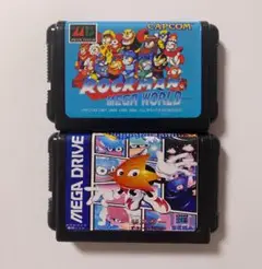 MD ロックマンメガワールド リスター・ザ・シューティングスター 2本セット