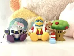 星のカービィ　ガチャガチャフィギュア　メタナイト　デデデ大王　ウィスピーウッズ