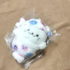 新品未使用 しろたん ミルキー マスコットキーホルダー 不二家コラボ