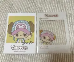 ワンピースデイ ONEPIECEDAY 特典 チョッパー ステッカー カード