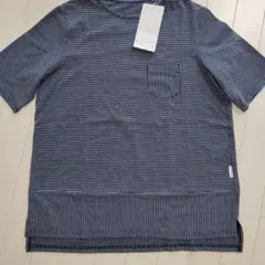 新品☆SIMPLE LIFE シンプルライフ　紺 チェック　Mサイズ