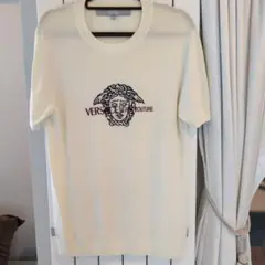 VERSACE JEANS COUTURE 半袖ニット M